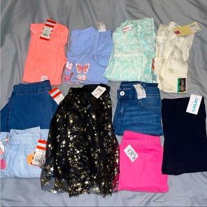 nwt girls summer clothing bundle